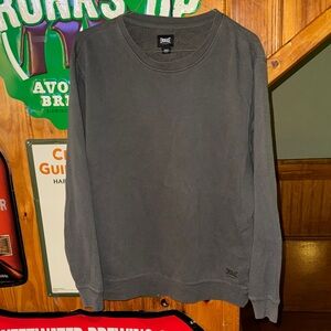 Everlast Men's Charcoal Crewneck Sweatshirt XL